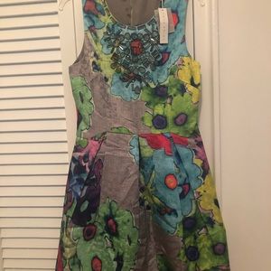 Multi color fun pretty party dress